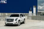 Cadillac Escalade White by MC Customs on Avant Garde Wheels 2018 года